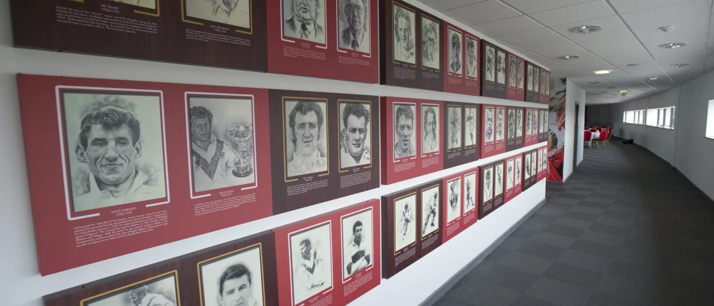 Hall of Fame BrewDog Stadium St Helens
