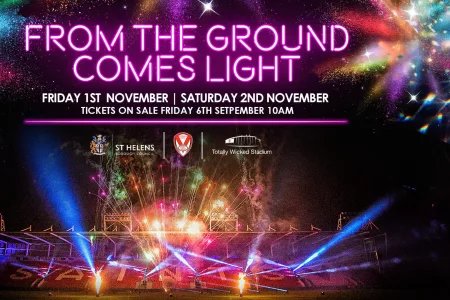 From The Ground Comes Light - BrewDog Stadium - Friday 1st and Saturday 2nd November 2024