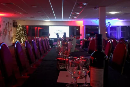 crazy bingo table set up
