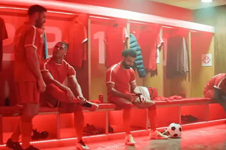 Product Launch Filming with Liverpool FC Footballer Mohammed Salah at BrewDog Stadium