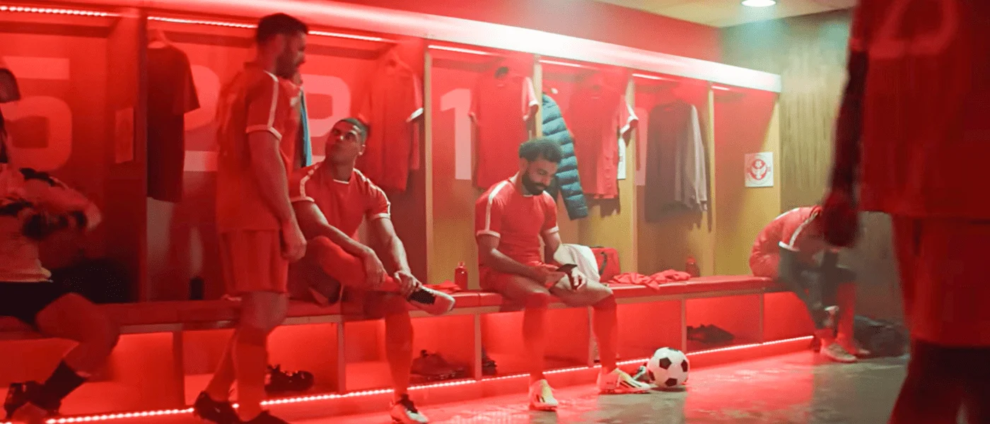 Product Launch Filming with Liverpool FC Footballer Mohammed Salah at BrewDog Stadium