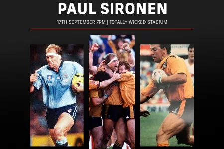 An Evening with Rugby Legend Paul Sironen at BrewDog Stadium