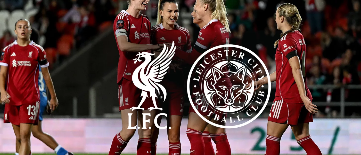 LFC Women vs. Leicester City players