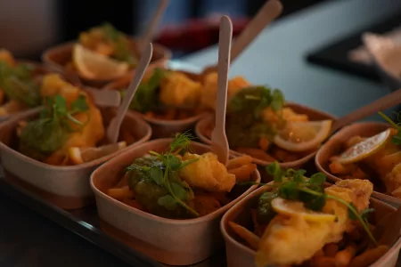 The Marching Inn food